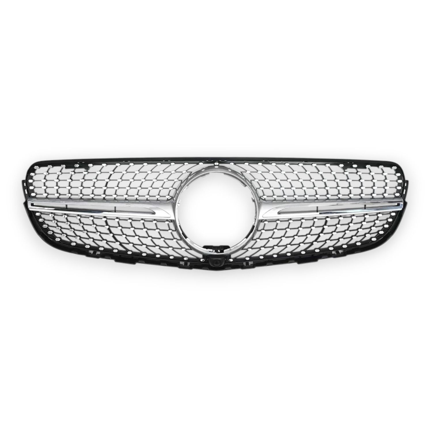 Front Grill X253 P/F Diamond for Mercedes-Benz GLC-CLASS Front Grill X253 P/F Diamond for Mercedes-Benz GLC-CLASS, Alternate Variantations: W/Camera Chrome