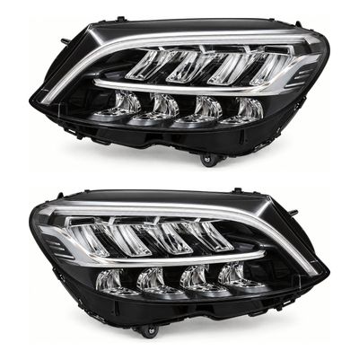Compatible Headlight for Mercedes-Benz C-Class W205 Facelift LED