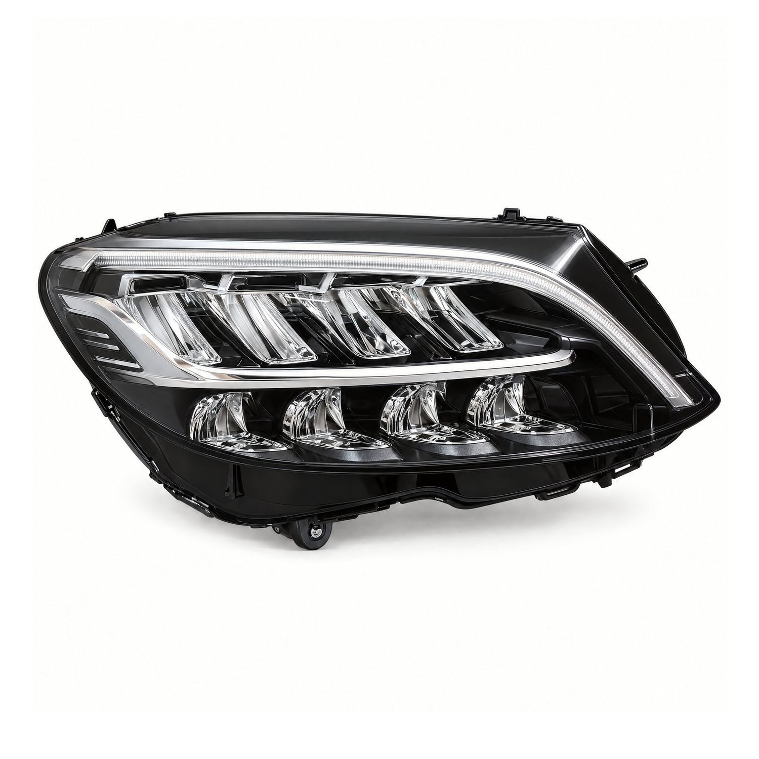 Compatible Headlight for Mercedes-Benz C-Class W205 Facelift LED, Position: Right 4-Pin