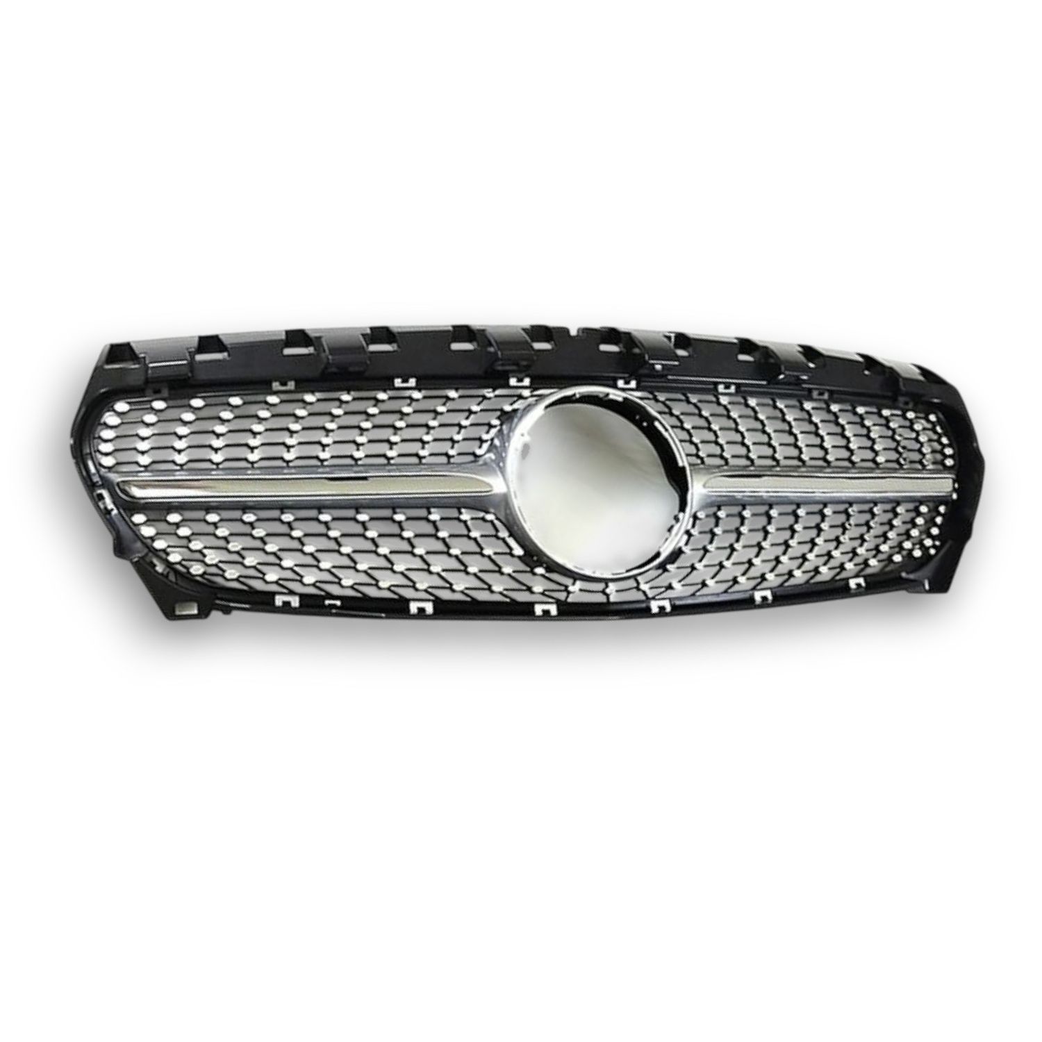 Front Grill C117 for Mercedes-Benz CLA-Class, Alternate Variantations: W/O Camera