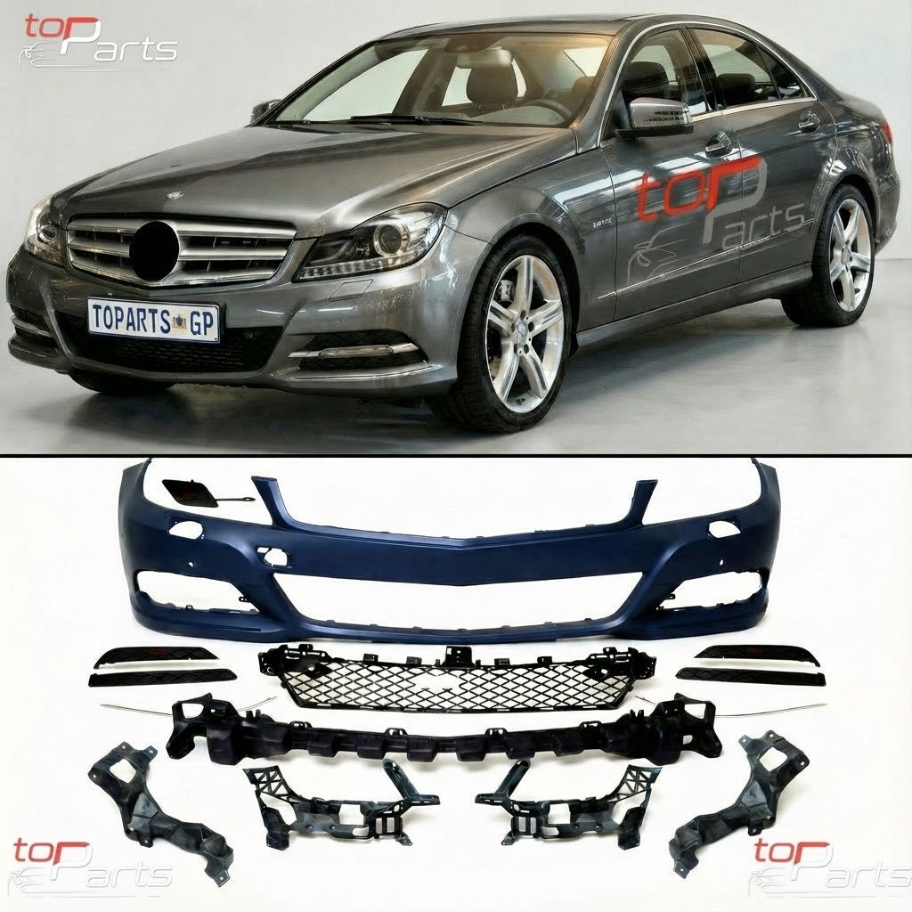 Bumper  Complete Front W204 F/L Classic for Mercedes-Benz C-Class