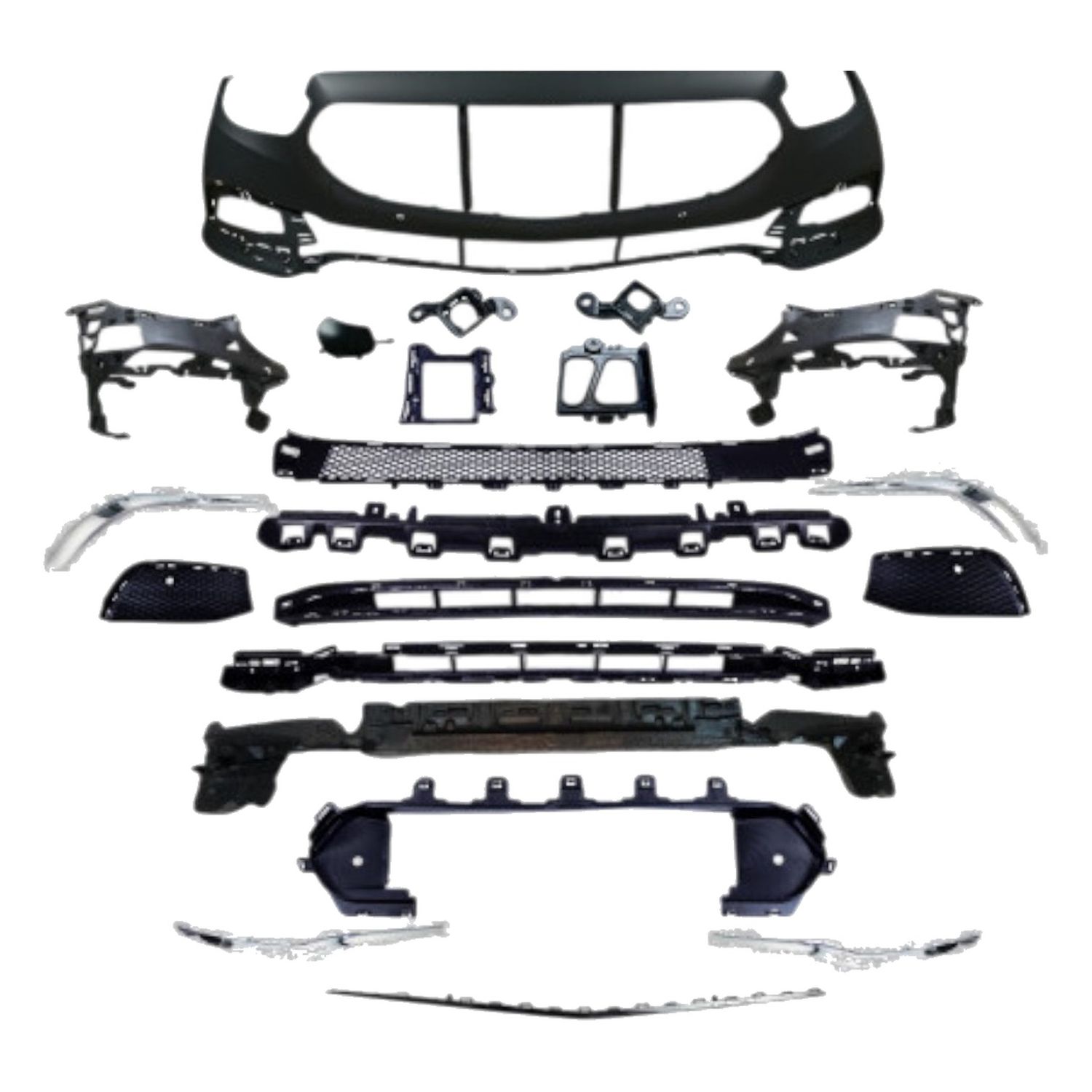 Compatible Complete Front Bumper for Mercedes-Benz E-Class W213 Facelift