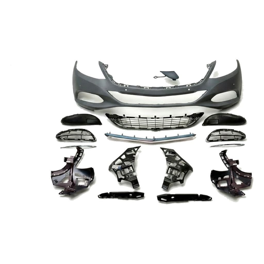 Compatible Complete Front Bumper for Mercedes-Benz S-Class W222 Pre-Facelift, Ref 2228800247