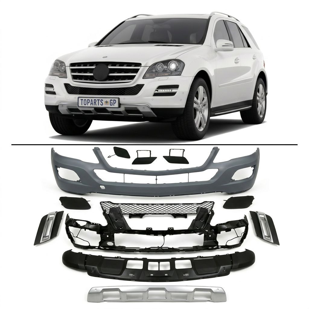 Bumper Complete Front W164 for Mercedes-Benz ML-CLASS