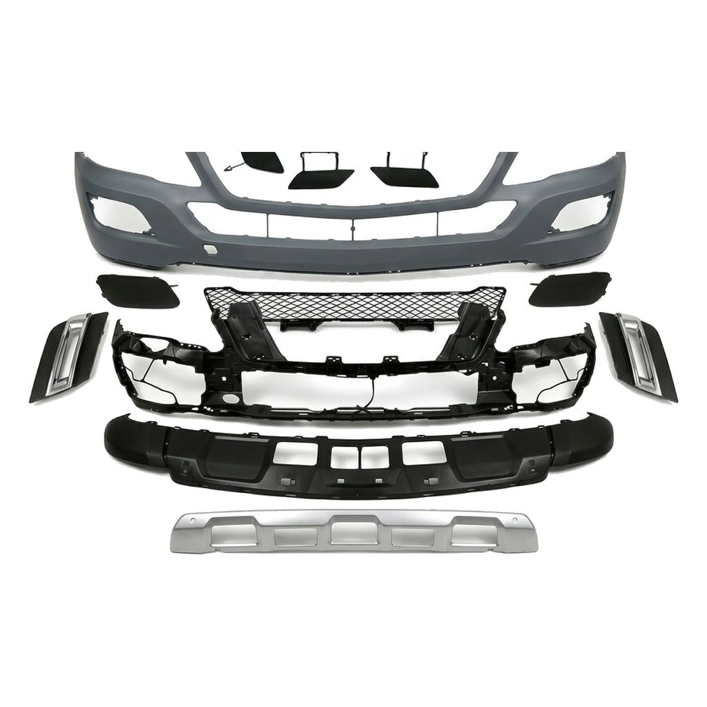 Compatible Complete Front Bumper for Mercedes-Benz ML-Class W164, Ref 1648803340