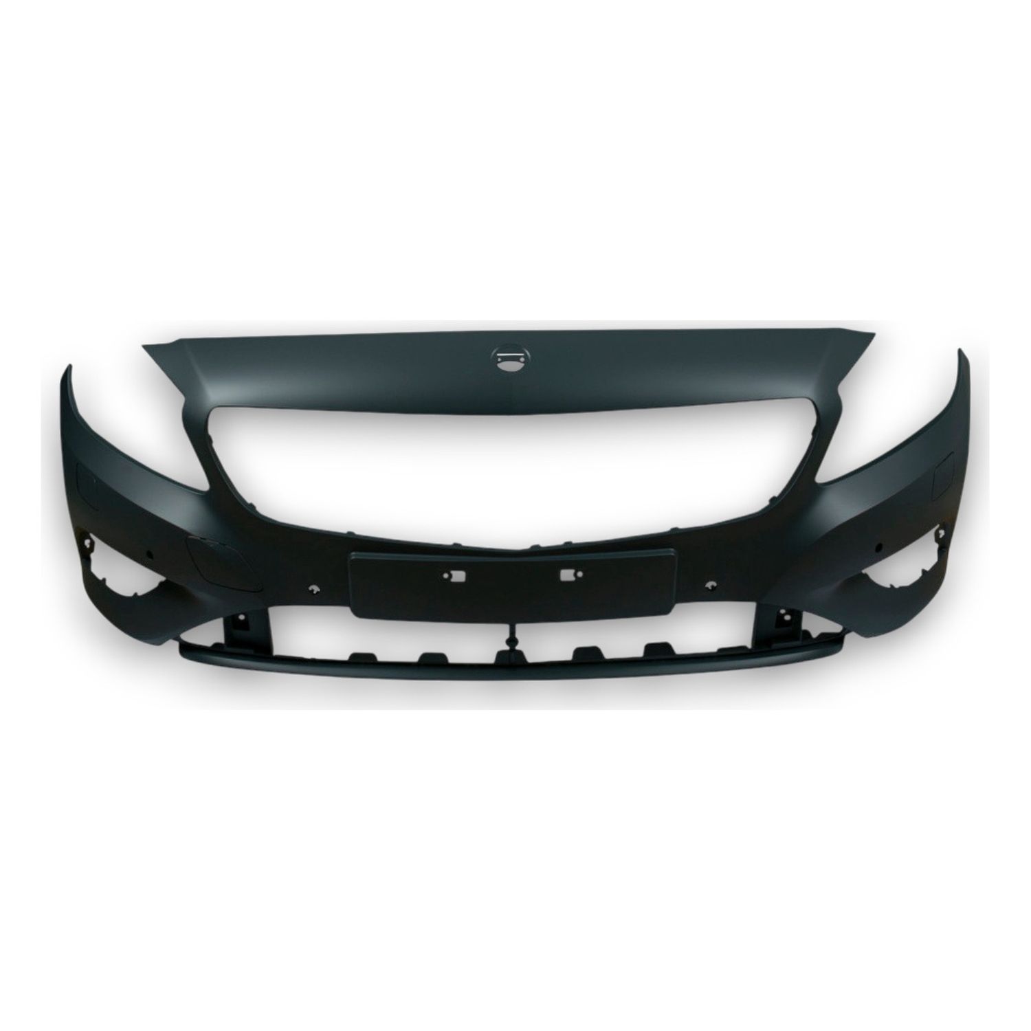 Compatible Shell Front Bumper for Mercedes-Benz A-Class W176 Pre-Facelift, Ref 1768800940, Version: W/ PDC