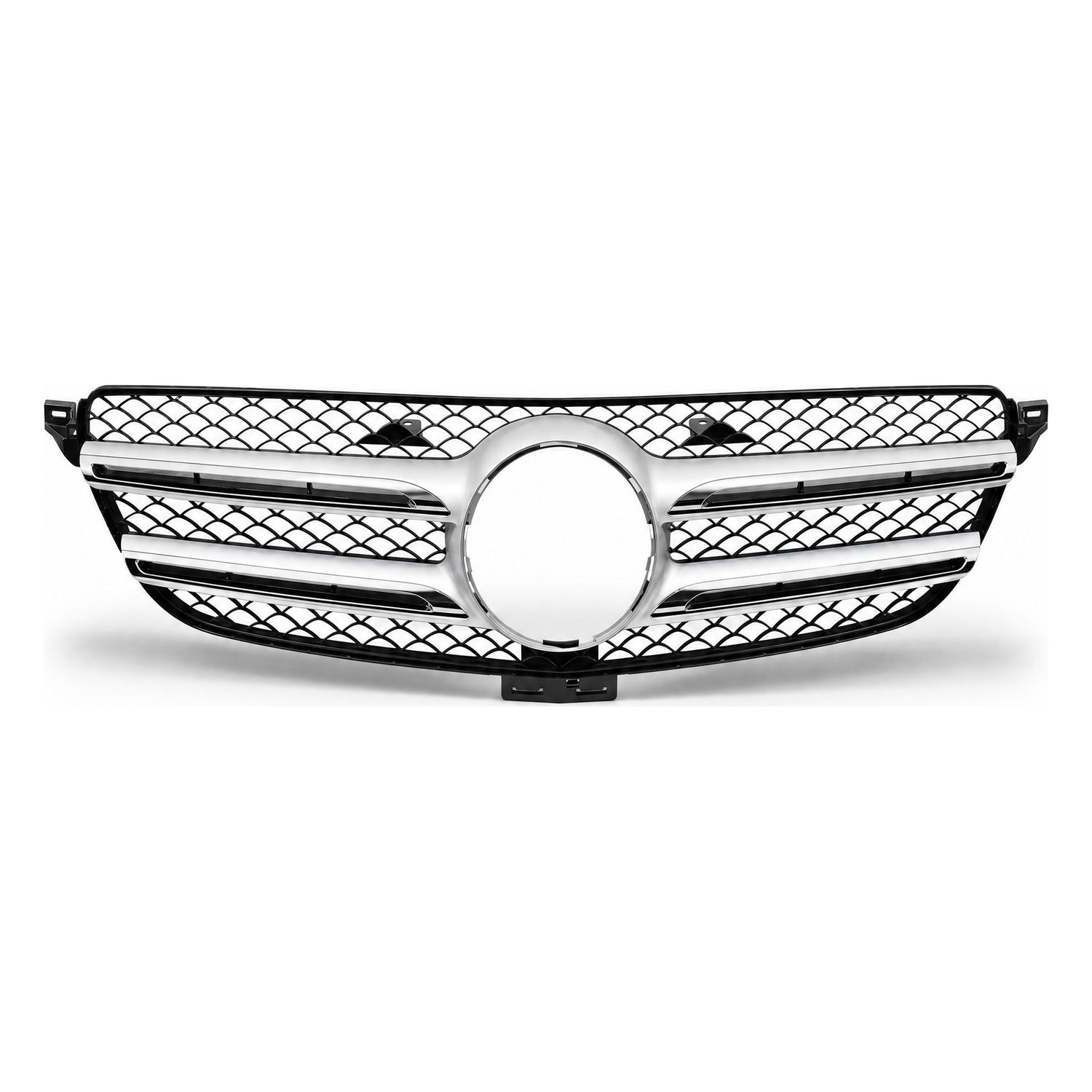 Compatible Front Grille for Mercedes-Benz GLE-Class W166, Ref 1668880260, Version: W/O Camera