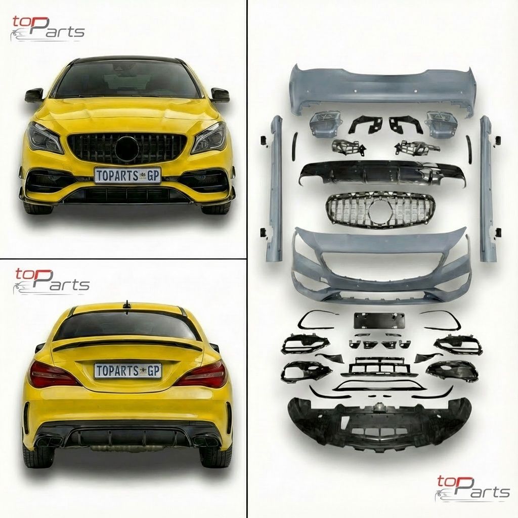 Bumper Kit Complete C117 P/F AMG CLA45 for Mercedes-Benz  CLA-CLASS