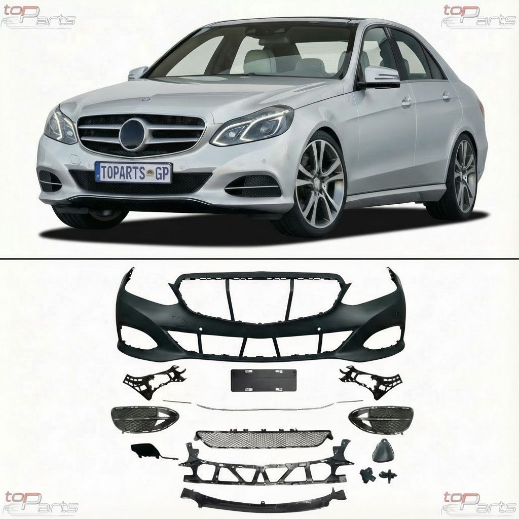 Bumper Complete Front W212 F/L Avatgarde for Mercedes-Benz E-CLASS