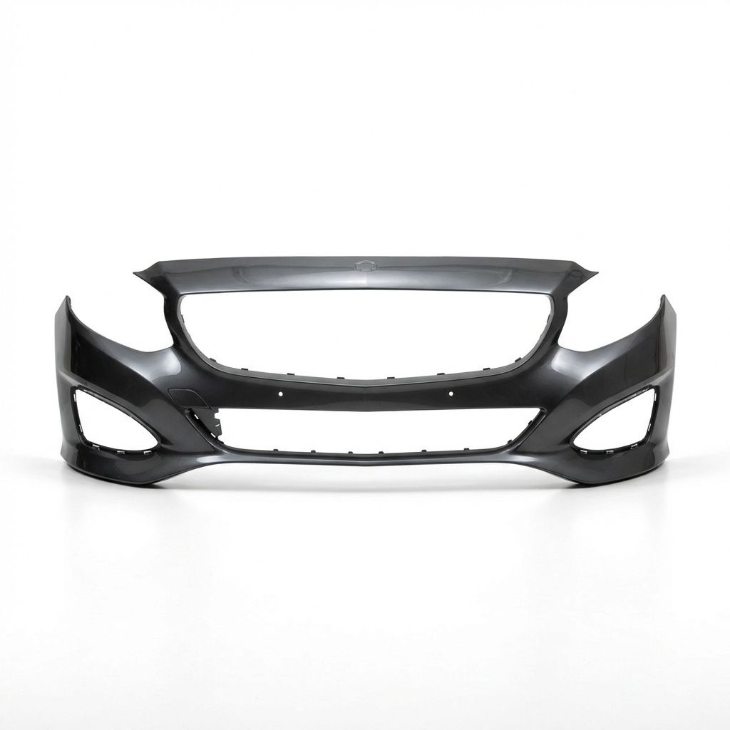 Front Bumper Shell W246 for Mercedes-Benz B-Class, Alternate Variantations: W/O PDC