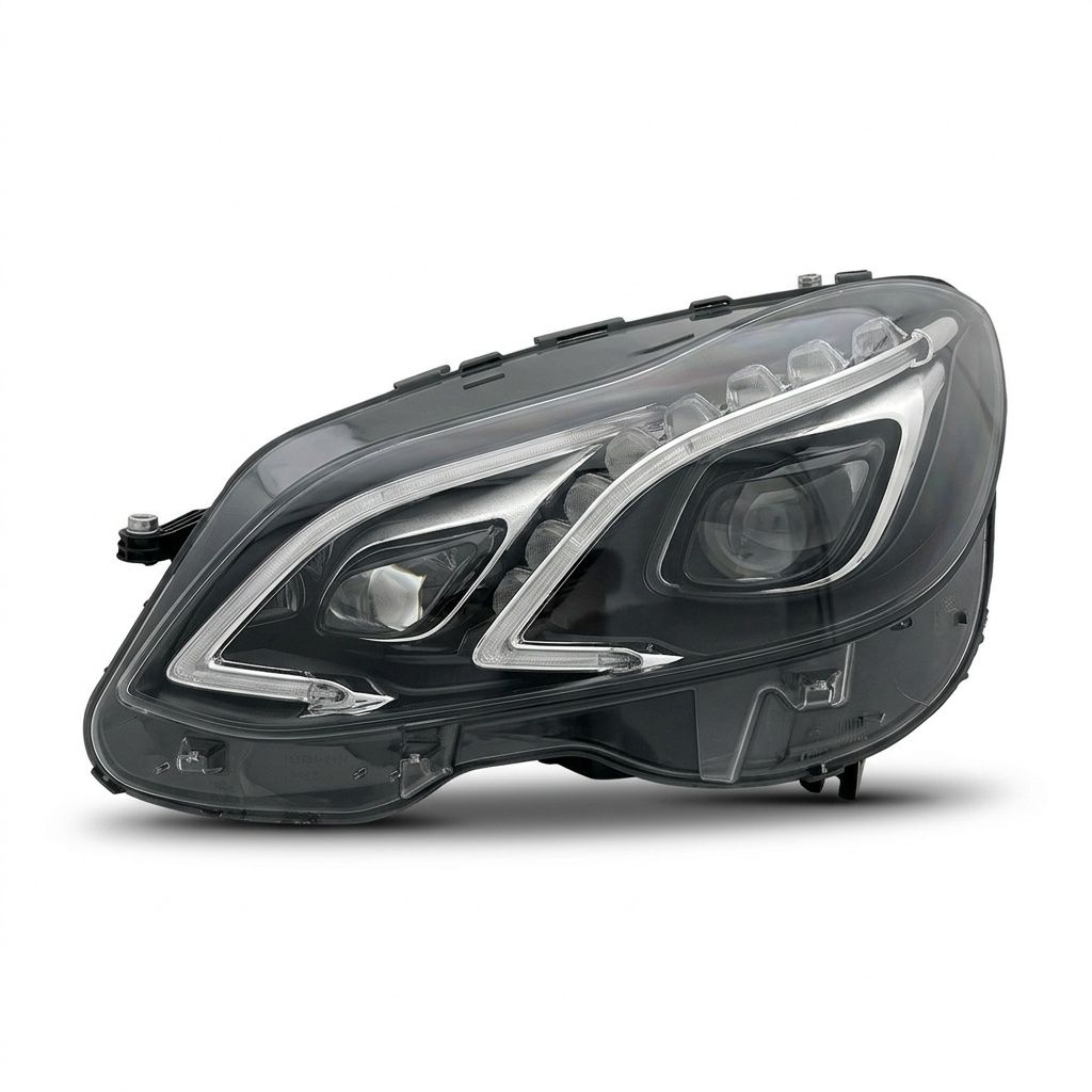 Headlight W212 F/L Double LED for Mercedes-Benz E-CLASS, Directional Variantions: Left