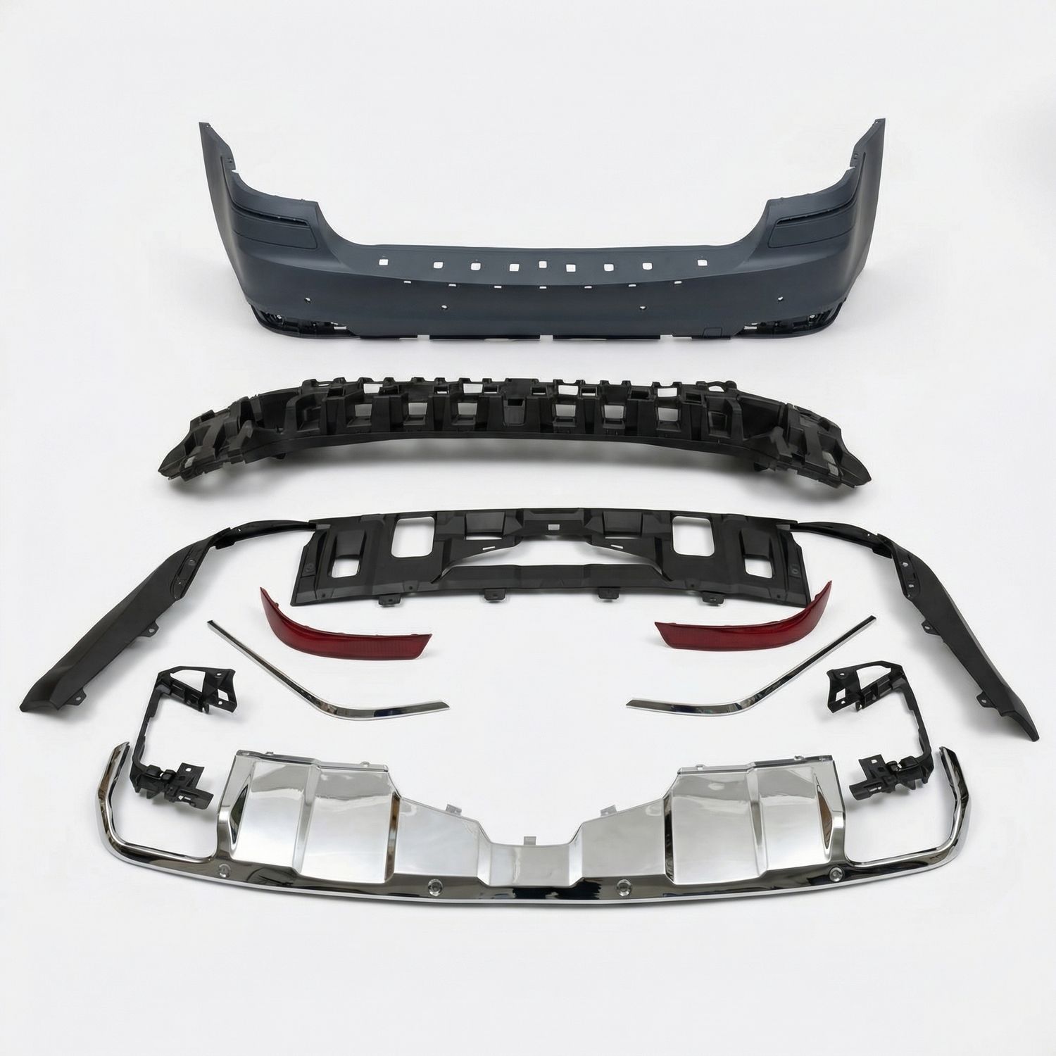 Bumper Complete Rear W164 F/L for Mercedes-Benz GL-Class