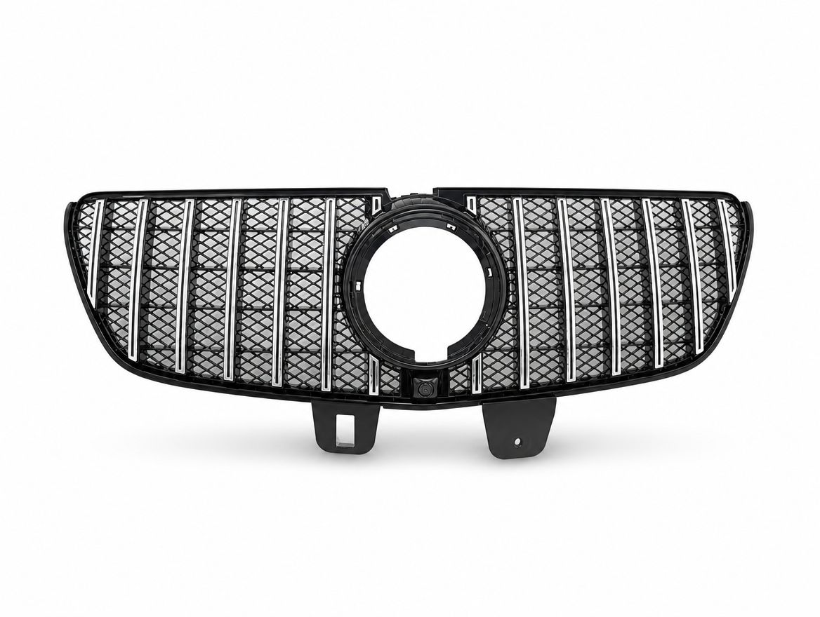 Front Grille W447 F/L GT for Mercedes-Benz V-Class, Alternate Variantations: W/Camera Chrome