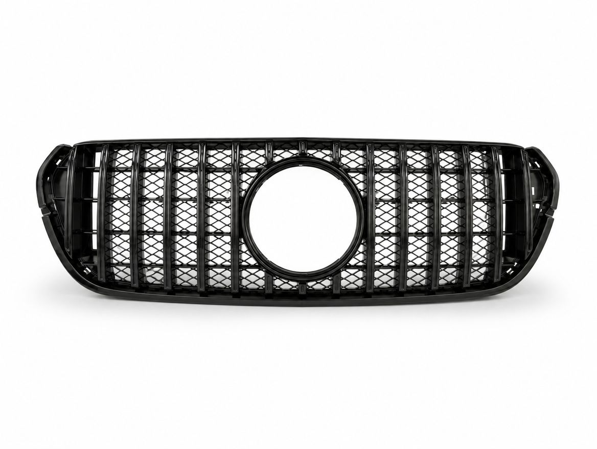 Front Grille W470 GT for Mercedes-Benz X-Class, Alternate Variantations: Black