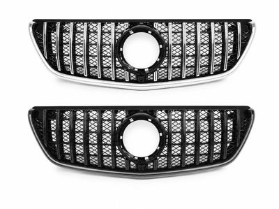 Compatible Front Grille GT for Mercedes-Benz Vito W447 Pre-Facelift
