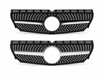 Compatible Front Grille for Mercedes-Benz B-Class W246 Pre-Facelift Diamond