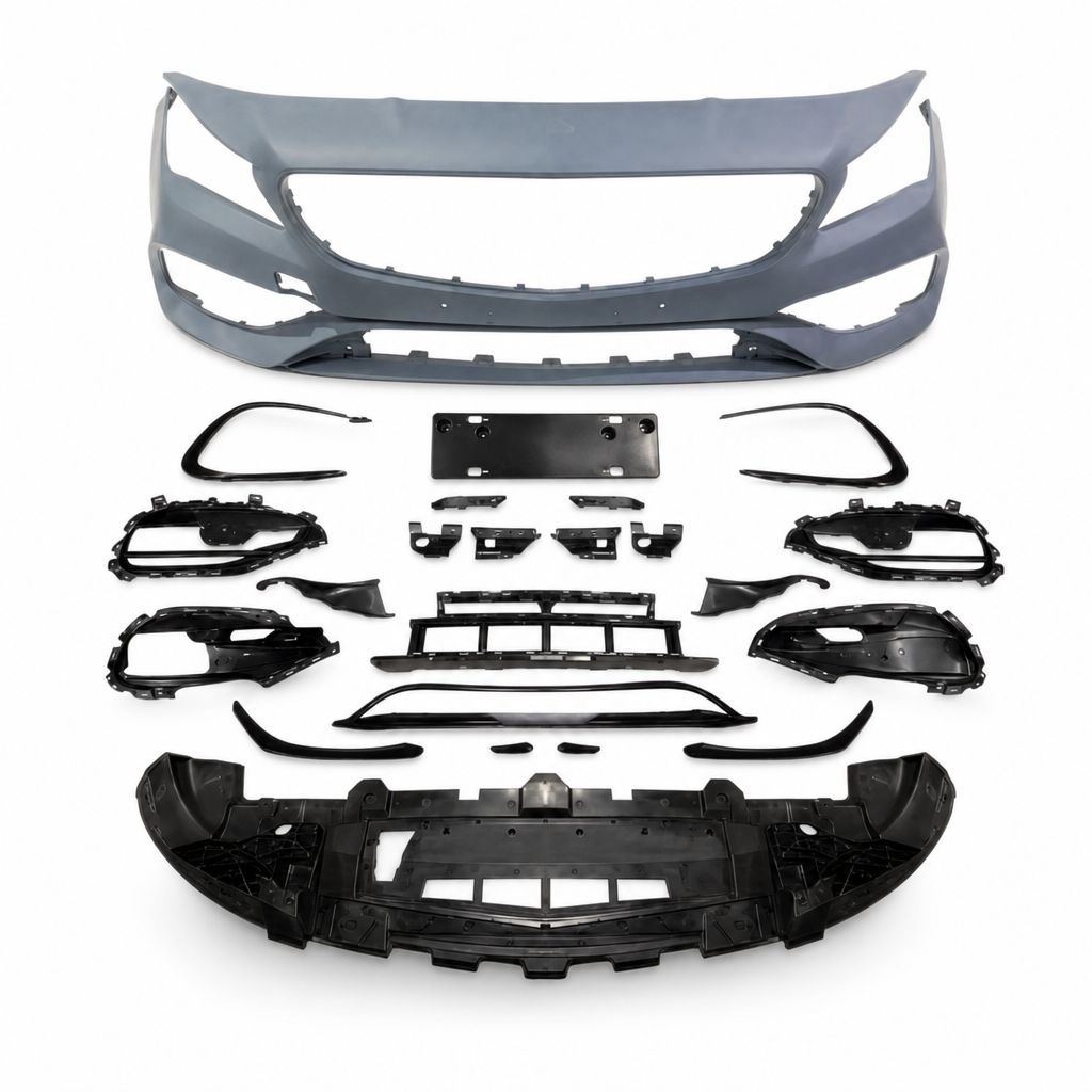 Bumper Front Complete C117 F/L AMG CLA45 Upgrade for Mercedes-Benz