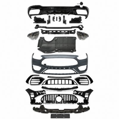 Compatible C63-Style Front and Rear Body Kit W206 for Mercedes-Benz C-Class