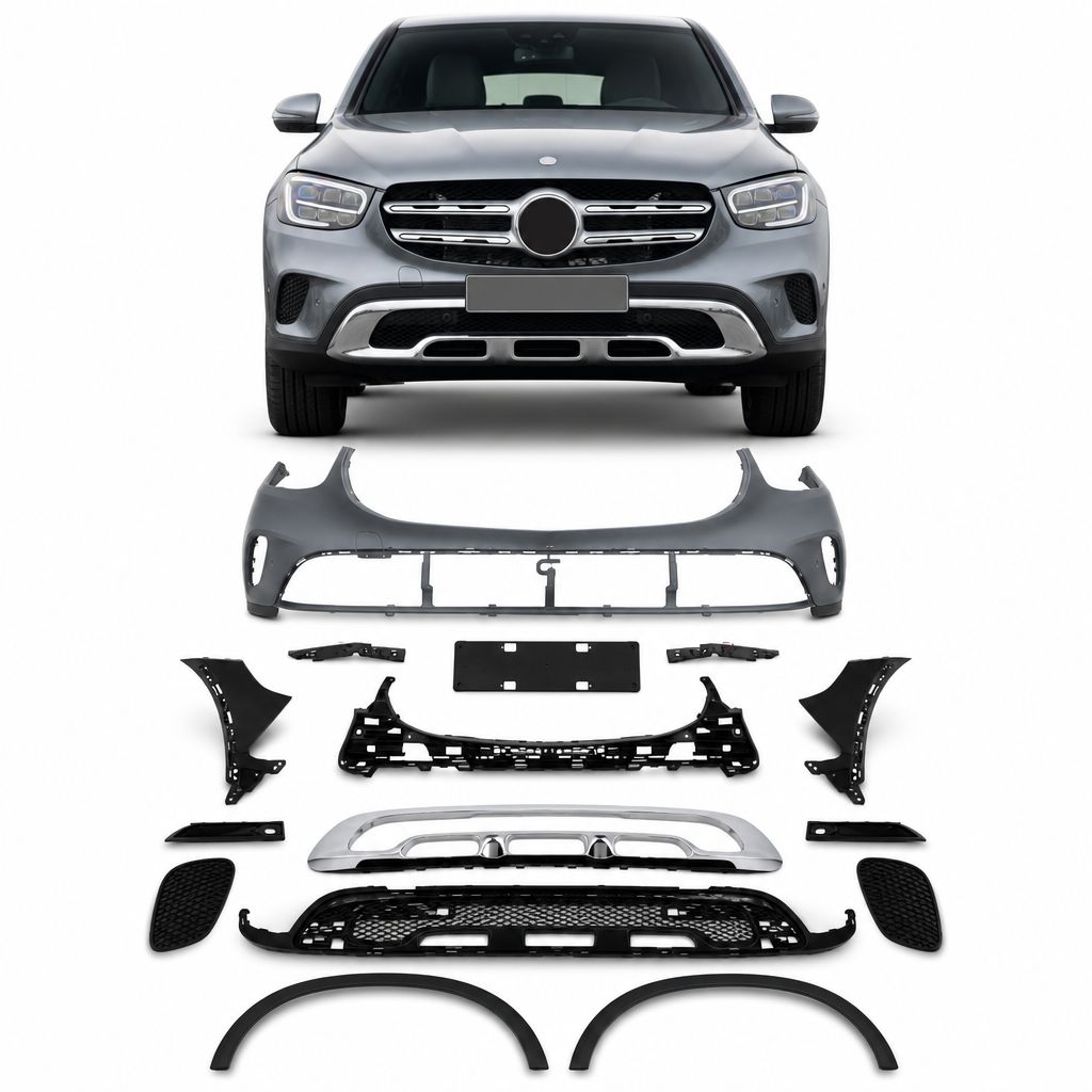 Bumper Complete Front X253 F/L for Mercedes-Benz GLC-CLASS