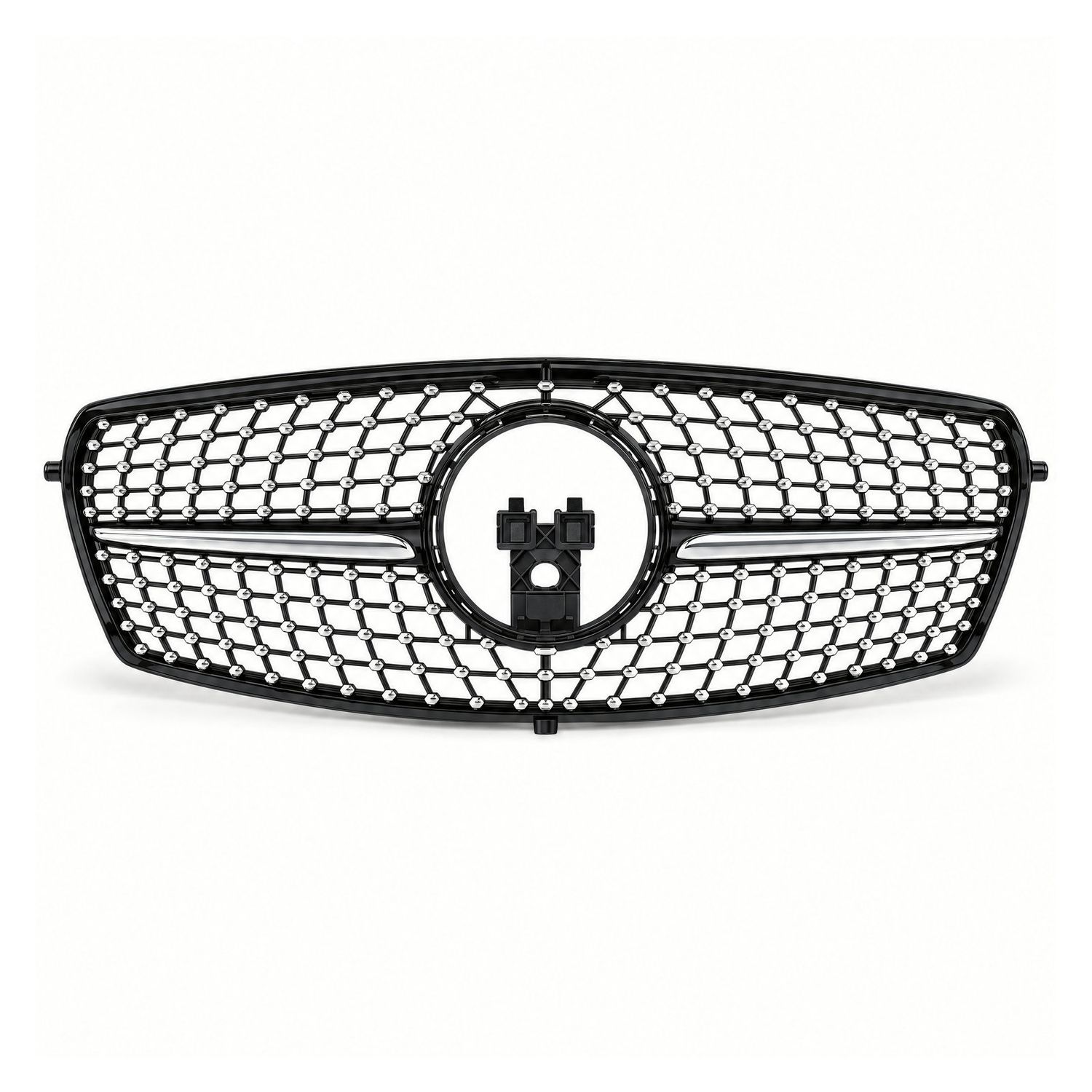Compatible Front Grille for Mercedes-Benz C-Class W204 Diamond
