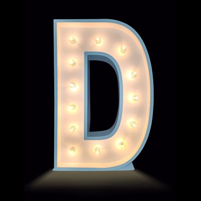 Full Size Letter D