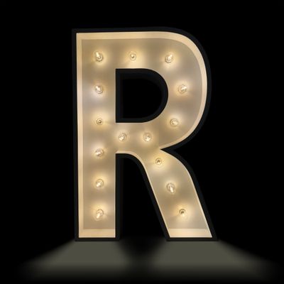 Full Size Letter R