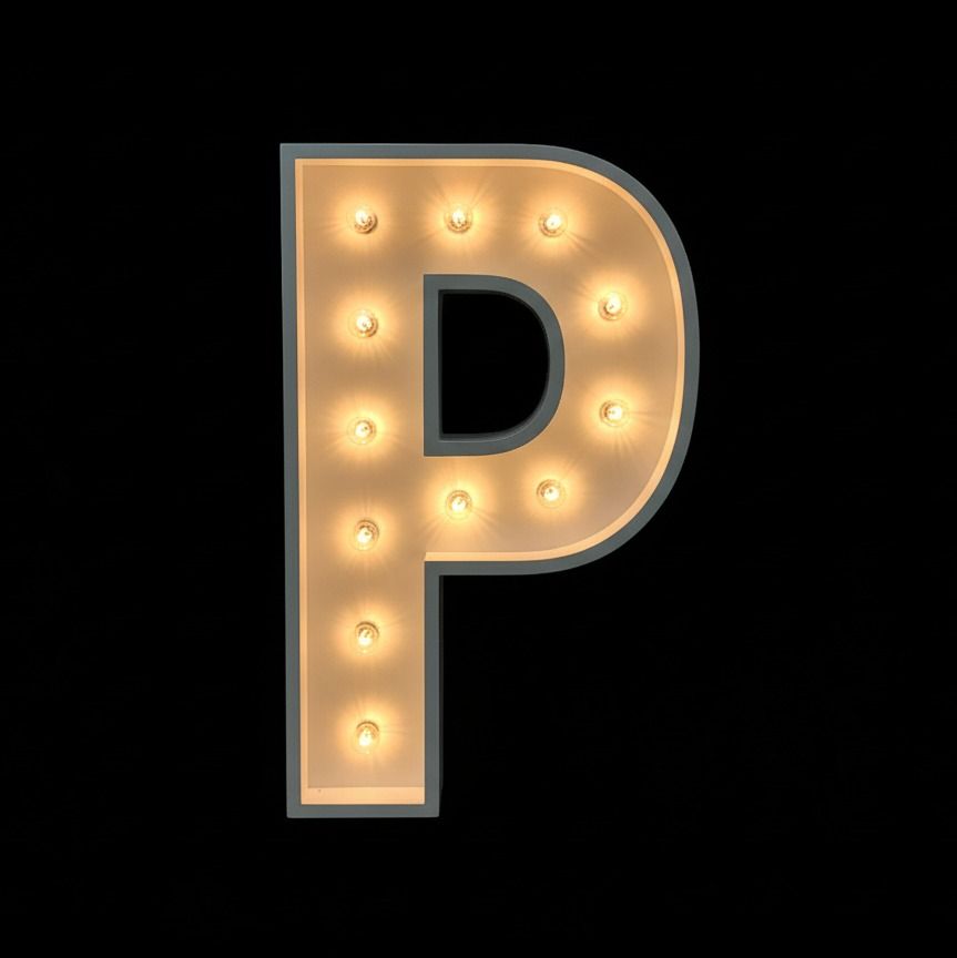 Full Size Letter P