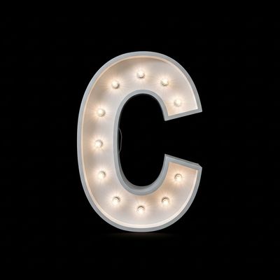 Full Size Letter C