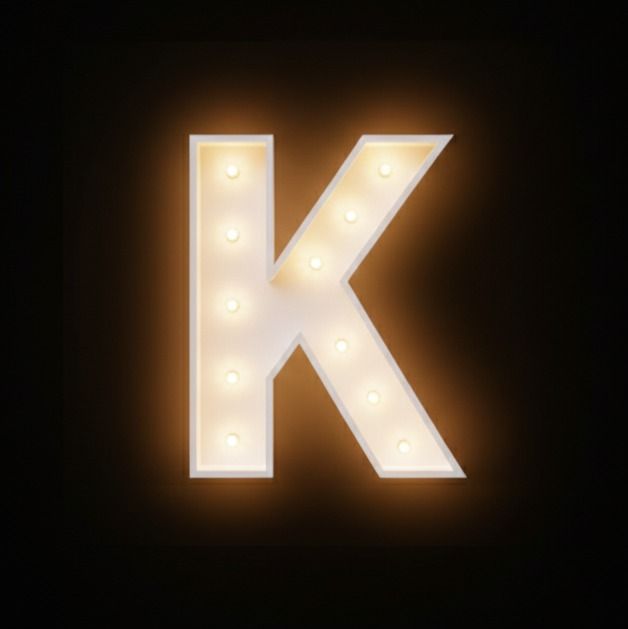 Full Size Letter K