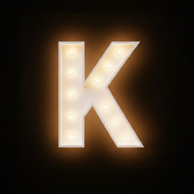 Full Size Letter K