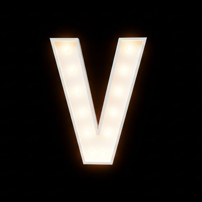Full Size Letter V