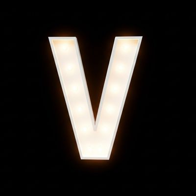 Full Size Letter V