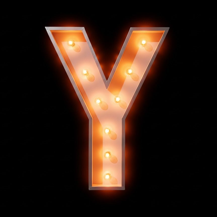 Full Size Letter Y