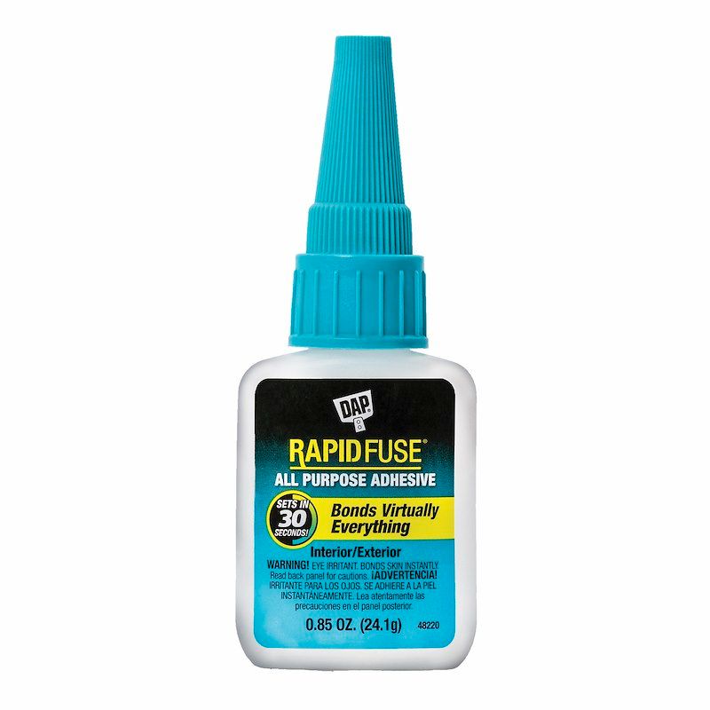 RapidFuse – Super Glue – Used On Wood/ Metal Rubber/ Plastic/ Ceramics/ Porcelai