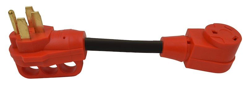 Mighty Cord – Power Cord Adapter – For Connecting RV Power Inlet To Standard Pow