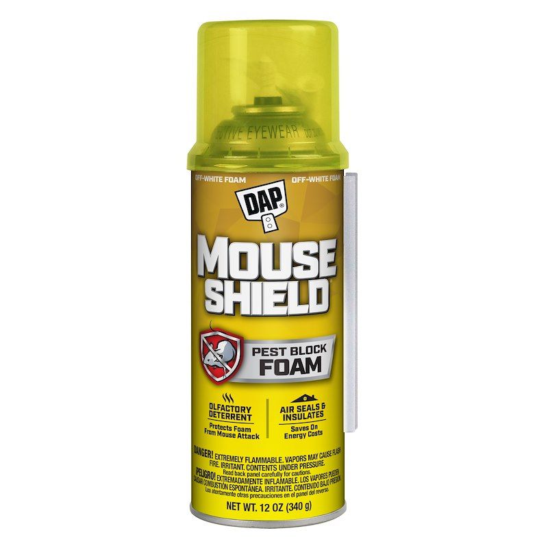 Mouse Shield – Foam Sealant – Used To Fill Gaps And Cracks Inside Your Garage/ At