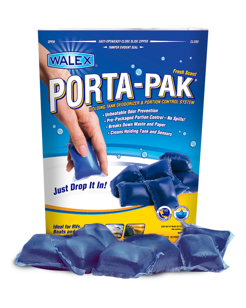 Porta-Pak – Waste Holding Tank Treatment – Biological Treatment Used To Control