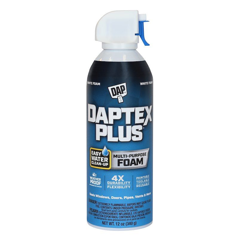 DAPtex – Foam Sealant – Use To Fill Gaps/ Voids Around Above-Grade Foundations A