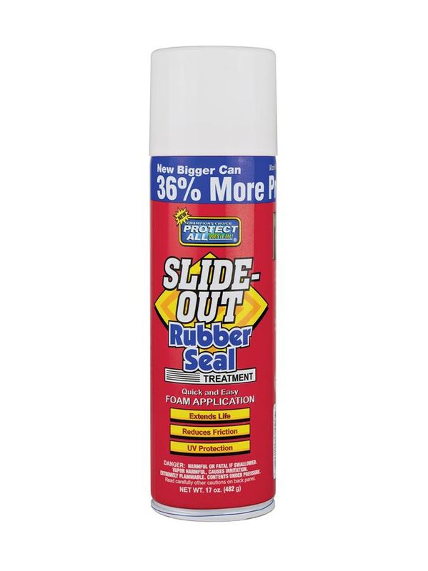 Slide Out Seal Conditioner – Use To Extend Rubber Seal Life/ Protects Against UV