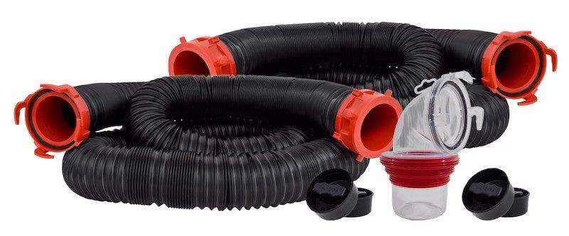 Dominator – Sewer Hose – 20 Foot Extended Length, 39 Inch Compressed Length For