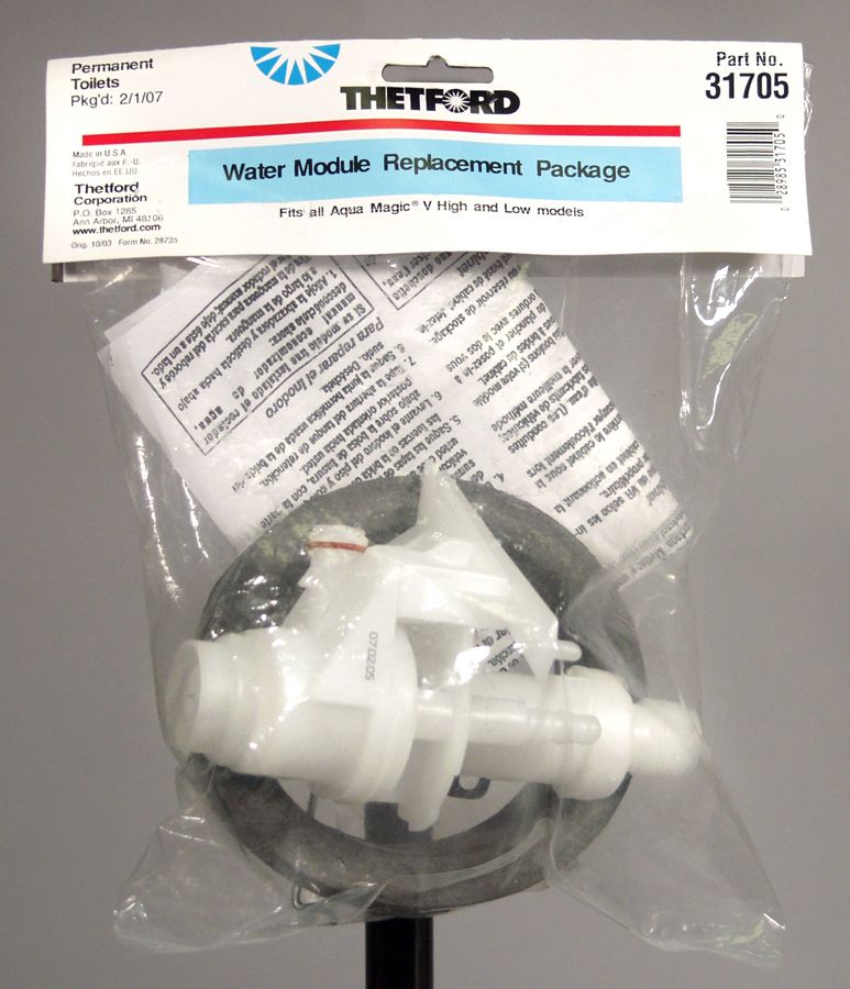 Use With Aqua-Magic V Permanent Toilets – Toilet Water Valve Module – With Water