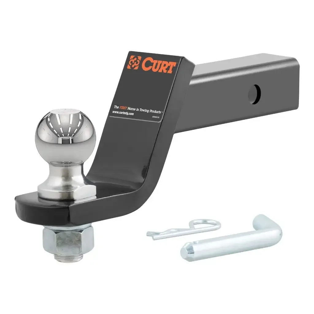 Loaded Ball Mount with 2" Ball (2" Shank, 7,500 lbs., 4" Drop)