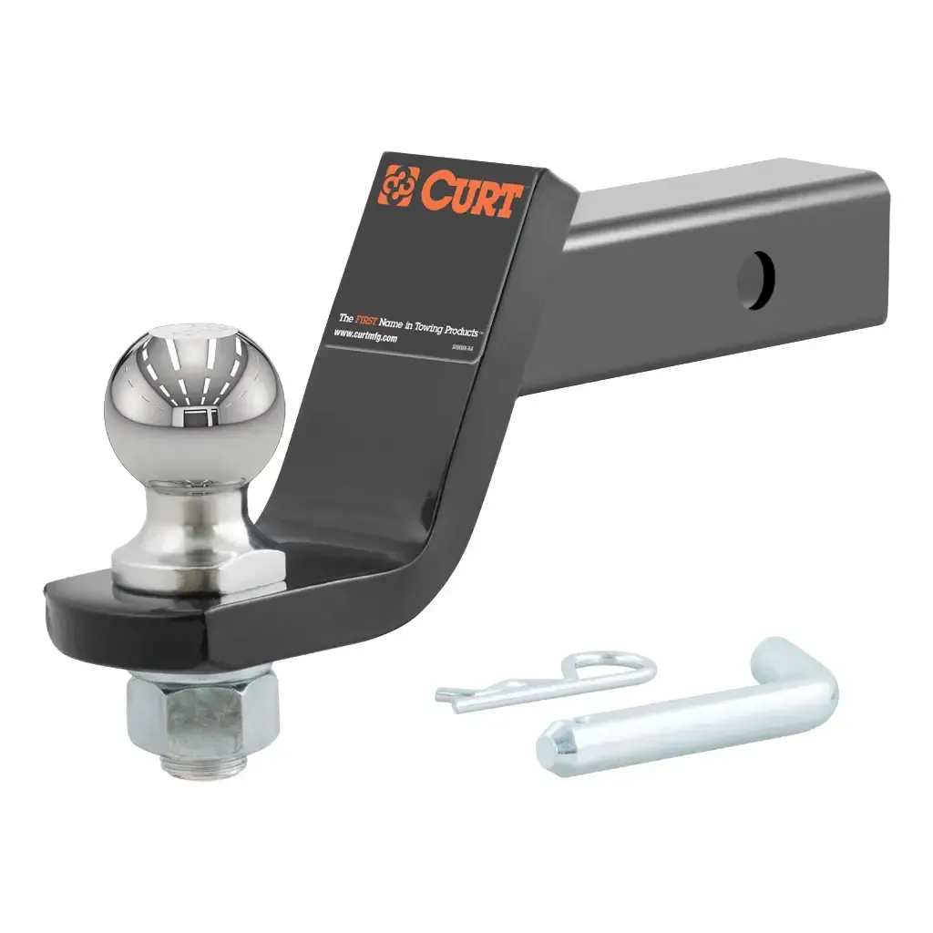 Loaded Ball Mount with 2" Ball, Imported (2" Shank, 7,500 lbs., 4" Drop)