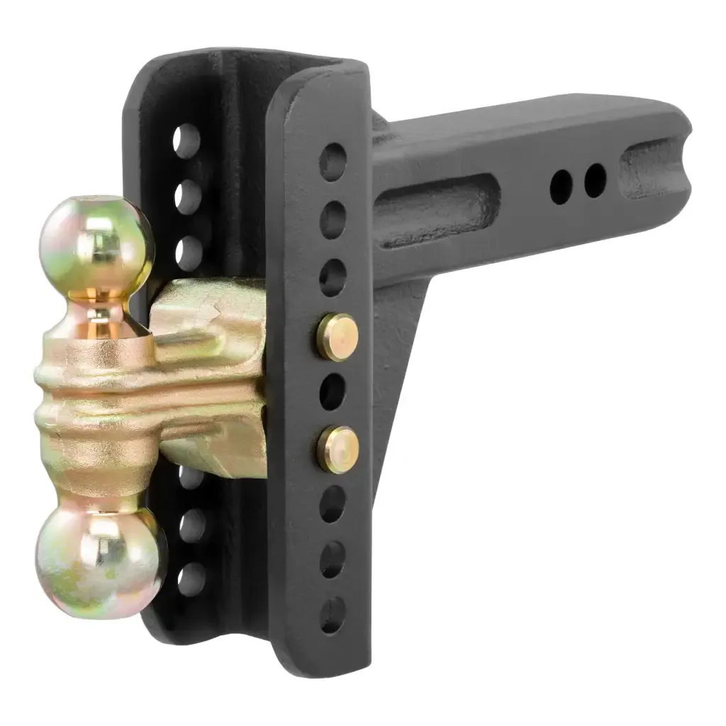 Adjustable Channel Mount with Dual Ball (2-1/2 Adjustable Channel Mount with Dual Ball (2-1/2" Shank, 20,000 lbs., 6" Drop)