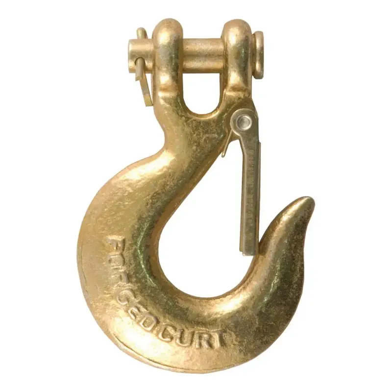 5/16" Safety Latch Clevis Hook (14,000 lbs, 3/8" Pin)