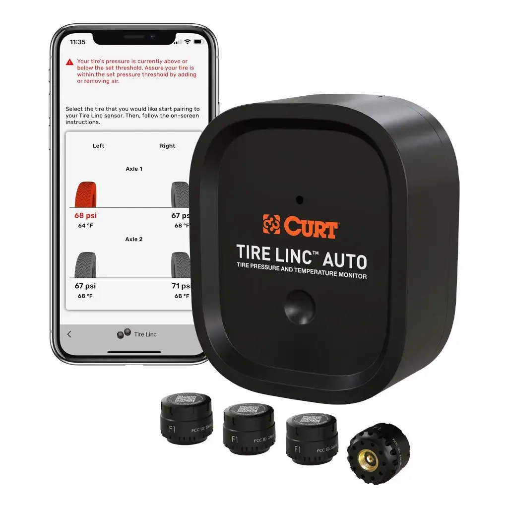 Tire Linc Auto Advanced TPMS Tire Pressure Monitoring System Tire Linc Auto Advanced TPMS Tire Pressure Monitoring System
