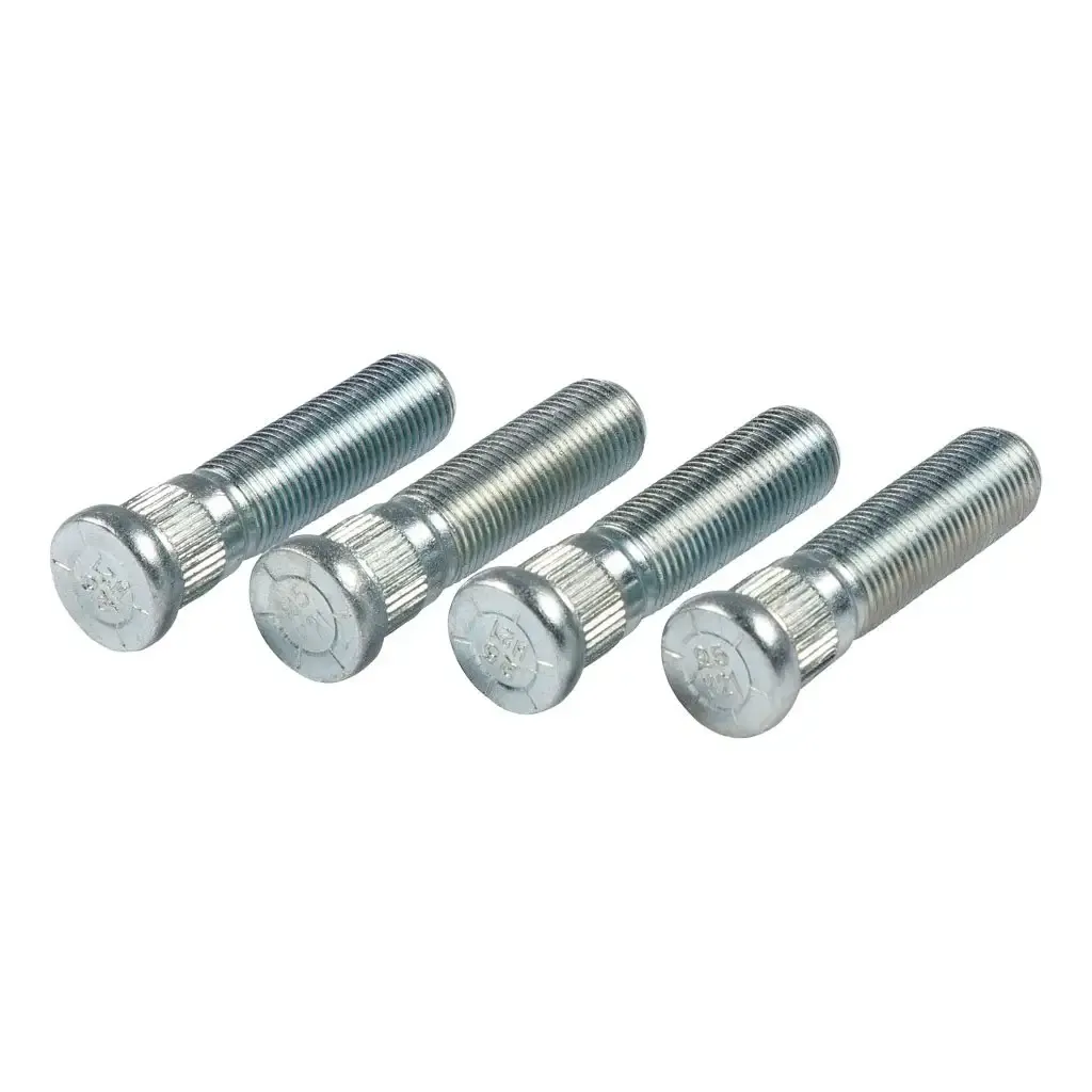 Wheel Lug Stud - 9/16"-18 x 2.31", Zinc (Pack of 4)