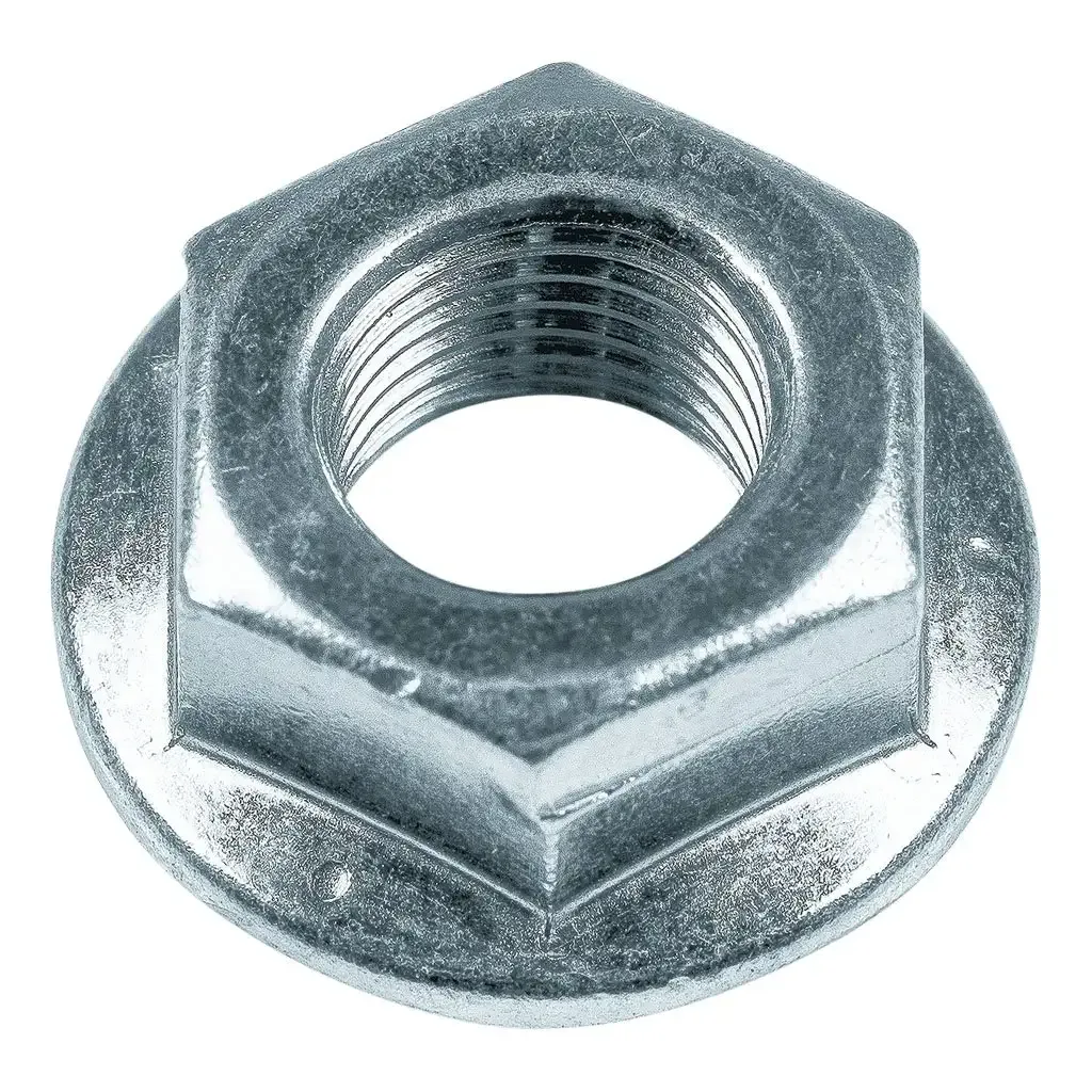 Hex Flange Nut for Axle Shoulder Bolt - 7/16"-20 Thread End