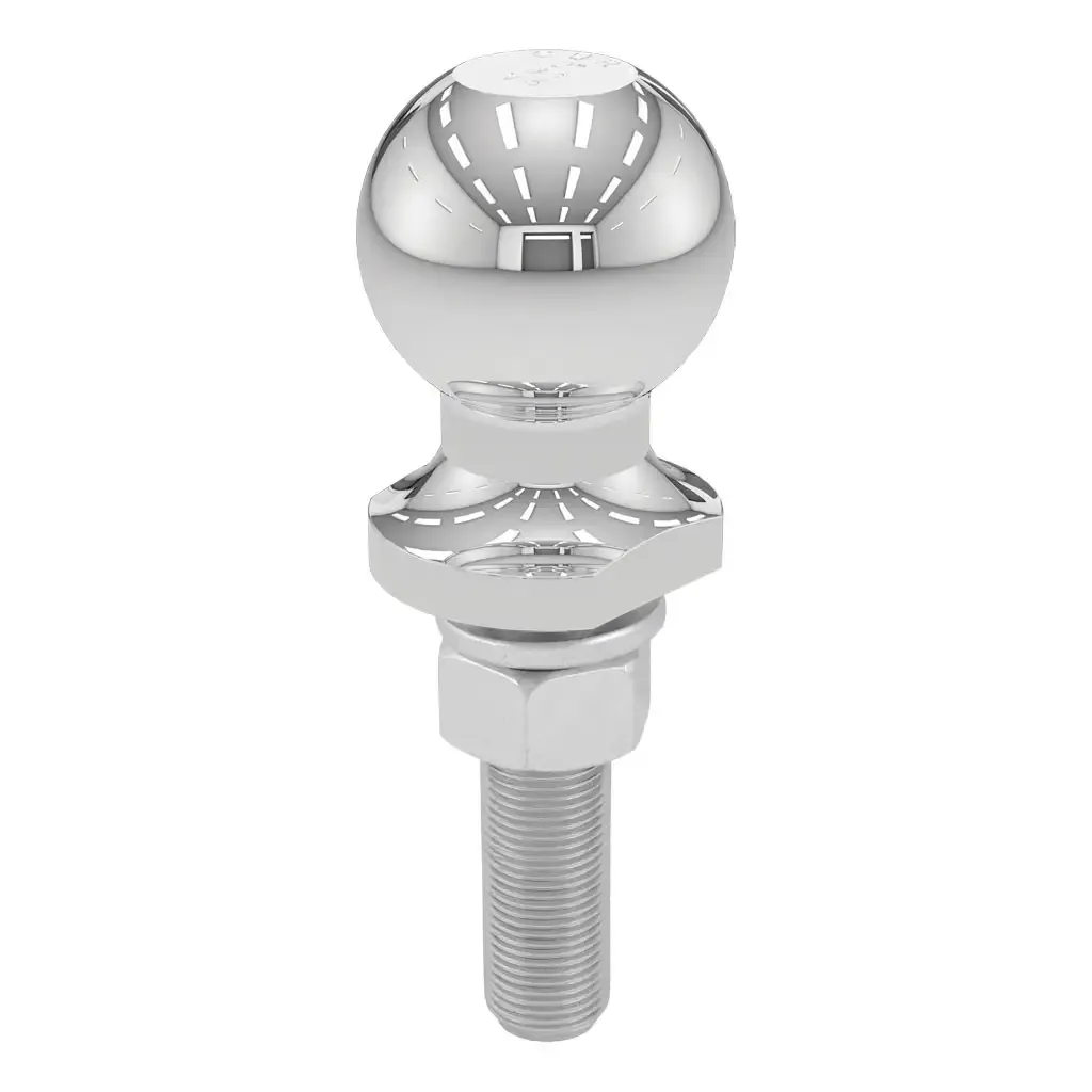 2" Trailer Ball (3/4" x 3" Shank, 3,500 lbs., Chrome)
