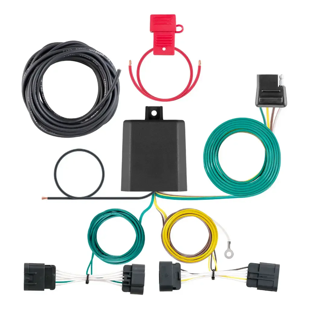 Custom Wiring Harness, 4-Way Flat Output, Select Dodge Durango Custom Wiring Harness, 4-Way Flat Output, Select Dodge Durango